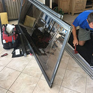 sliding glass door frame repair Mill Valley